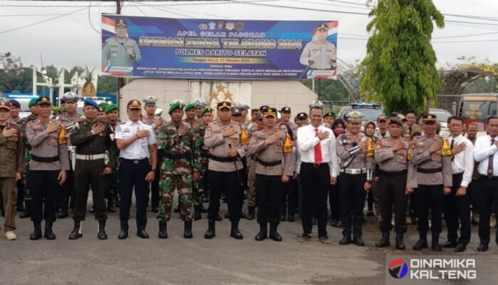 Kapolres Barsel Pimpin Apel Pasukan Zebra Telabang 2024 untuk Tingkatkan Keselamatan Berlalu Lintas