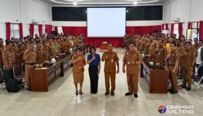 Asisten III Setda Barsel Membuka Pelatihan Bidang Jasa Konstruksi Dinas PUPR