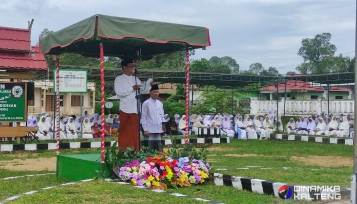 Upacara Hari Santri Nasional 2024 Digelar di Ponpes Aswaja Barito Selatan