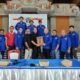 Foto bersama setelah penyerahan cinderamata dari PWI Barsel kepada PWI Bali sebagai tanda penghargaan atas sambutan hangat dan pertukaran pengalaman. (foto: DINAMIKA KALTENG/mas)