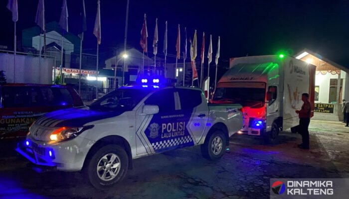 Distribusi Logistik Pilkada 2024 Tiba di KPU Barsel dengan Pengawalan Ketat Polres