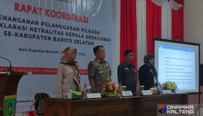 Bawaslu Barsel Gelar Rakor untuk Menjaga Netralitas Pemilu 2024