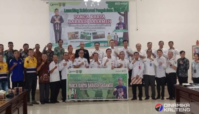 Asisten III Setda Barsel Lounching Kolaborasi Pengelolaan Sampah