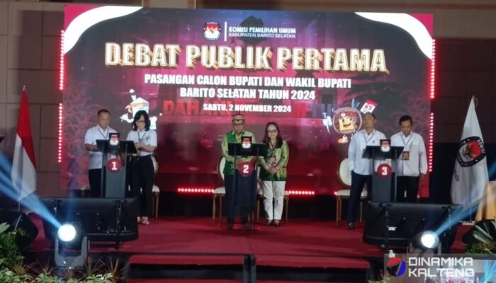 Pj Bupati Barsel Hadiri Debat Perdana Pilkada, Ajak Masyarakat Sukseskan Pemilihan