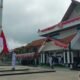 Pengibaran bendera merah putih di halaman Kantor Bupati Barito Selatan, Buntok, saat Upacara Peringatan Hari Pahlawan 2024 pada Minggu (10/11) (foto: DINAMIKA KALTEN/akhmad madani)