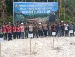Kodim 1012 Buntok Tanam Ribuan Pohon di Dusun Utara untuk Penghijauan dan Kelestarian Lingkungan