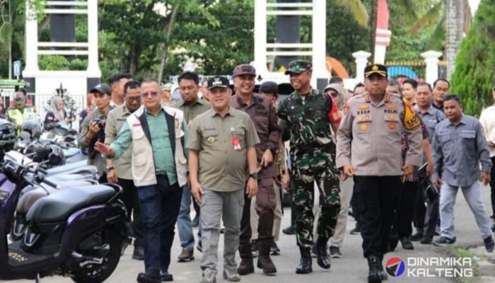 Pastikan Pilkada Lancar, Pj Bupati Barsel Tinjau Sejumlah TPS di Dusun Selatan