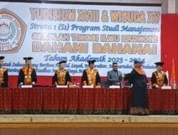 54 Mahasiswa STIE Dahani Dahanai Resmi Diwisuda di Buntok