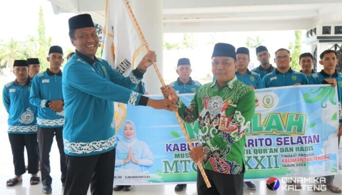 Kafilah Barito Selatan Dilepas Menuju MTQH ke-32 di Palangka Raya