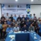 Para peserta dan penguji Uji Kompetensi Wartawan (UKW) ke-22 PWI Provinsi Kalimantan Tengah berfoto bersama usai pelaksanaan kegiatan di Hotel Luwansa, Palangkaraya (foto: DINAMIKA KALTENG/mas)