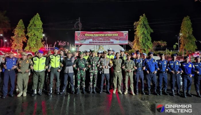 Polres Barsel Gelar Apel dan Patroli Gabungan Jaga Kamtibmas Selama Pilkada 2024