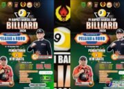 POBSI Barsel Gelar Pj Bupati Barsel Cup Billiard 2024 untuk Cari Bibit Muda Berbakat