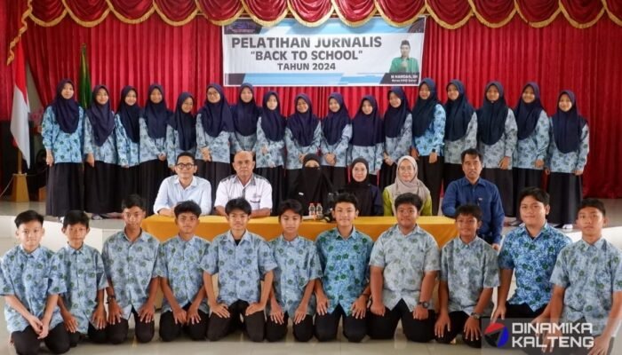 SMSI Barsel Gelar Pelatihan Jurnalistik “Back to School” di MTsN Barsel