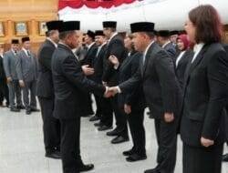 Mendagri Lantik Pj Bupati Barsel H Deddy Winarwan di Jakarta