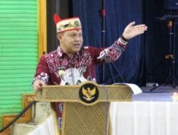 Pj Bupati Deddy Winarwan Hadiri Perayaan Natal Gabungan ASN, TNI, Polri, dan Gereja di Barsel