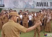 Pj Bupati Barsel Pimpin Apel Gabungan, Tekankan Disiplin dan Transformasi Digital