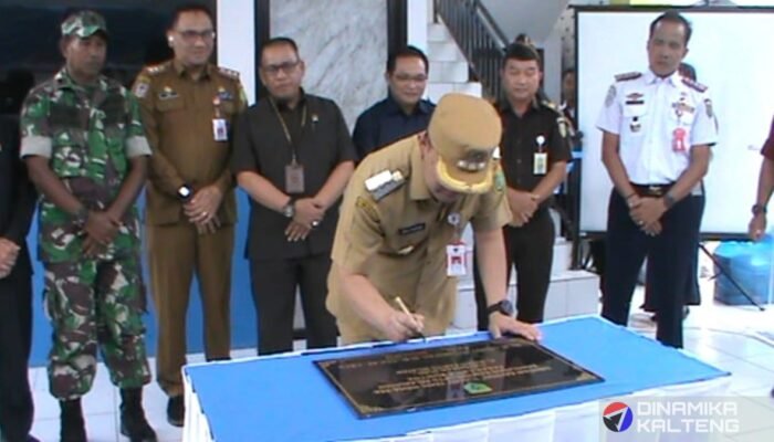 Pj Bupati Resmikan Kantor UPTD Pelabuhan Pasar Lama Buntok