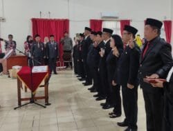10 Kepala Dinas di Barito Selatan Dikukuhkan dengan Nomenklatur Baru