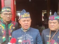 PJ Bupati Resmikan Rumah Adat Barsel