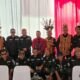 Asisten II Setda Barito Selatan, Rahmad Nuryadin, bersama rombongan PWI Barsel menghadiri puncak peringatan Hari Pers Nasional (HPN) 2025 di Banjarmasin, Kalimantan Selatan. (foto: DINAMIKA KALTENG/mas)