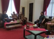 Bupati dan Wakil bupati kunjungi DPRD Barsel