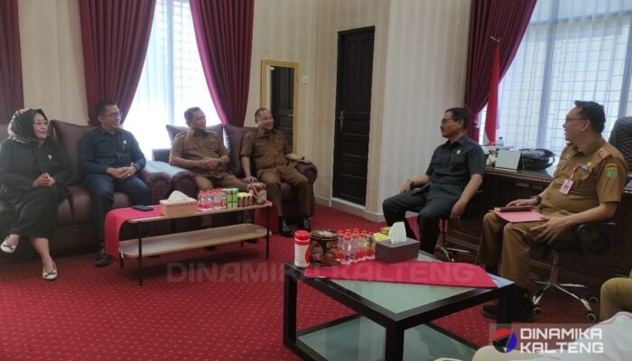 Bupati dan Wakil bupati kunjungi DPRD Barsel