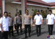 Bupati dan Wabup Mengunjungi Polres Barsel