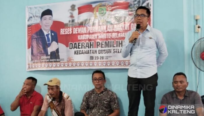 Wakil Ketua I DPRD Barsel Melaksanakan Reses