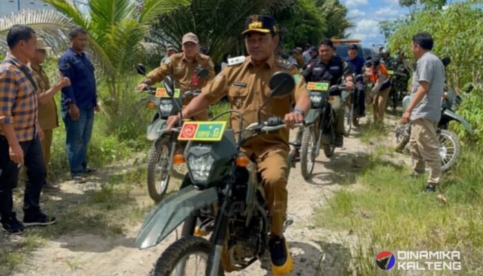 Wakil Bupati Barito Selatan Tinjau Jalan Rusak di Dua Kecamatan