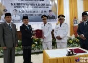 Penyerahan Memory Jabatan Tandai Sertijab Pj Bupati kepada Bupati Barito Selatan Terpilih
