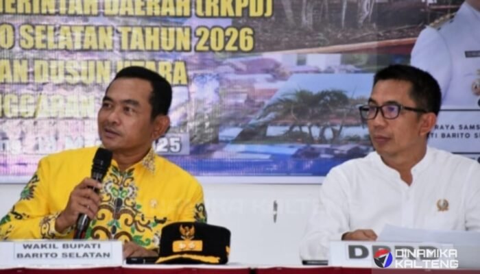 Pimpinan dan Anggota DPRD Barsel Hadiri Musrenbang di Kecamatan Dusun Utara