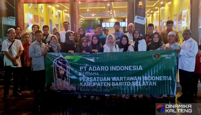 PWI Barsel Buka Puasa Bersama PT Adaro Indonesia