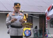 Guyuran Hujan Warnai Apel Gelar Pasukan Ketupat Telabang 2025 Polres Barsel
