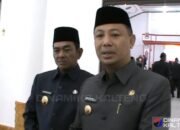 Rapat Paripurna 17 Masa Sidang II Bupati Barsel Sampaikan LKPJ 2024