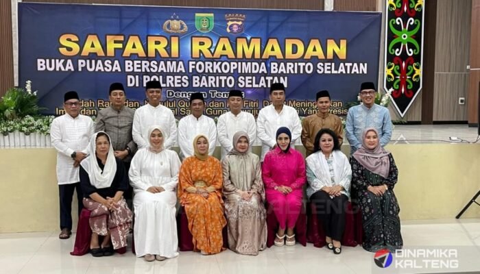 Bupati dan Wabup Hadiri Buka Puasa Bersama Polres Barito Selatan