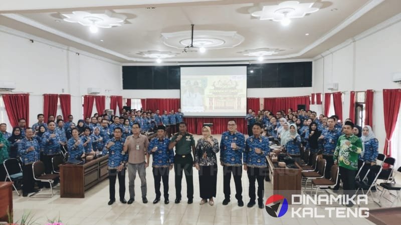 Foto bersama Wakil Bupati Barsel Khristianto Yudha dan peserta Forum Perangkat Daerah RKPD 2026.