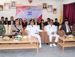 Bupati dan Wakil Bupati Barsel Ikuti Upacara HUT Otonomi Daerah ke-29 Secara Virtual