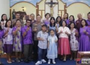 Pelaksanaan Minggu Kasih, Kapolres Barsel Ajak Jemaat Jaga Kamtibmas di Bumi Dahani Dahanai Tuntung Tulus