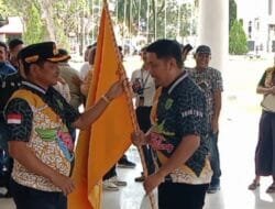 Wakil Bupati Barsel Resmi Lepas Kontingen FBIM ke Palangka Raya