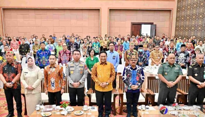 Wabup Barsel Hadiri Rakordalev Pemprov Kalteng, Tegaskan Dukungan Penuh Terhadap Arah Pembangunan Daerah