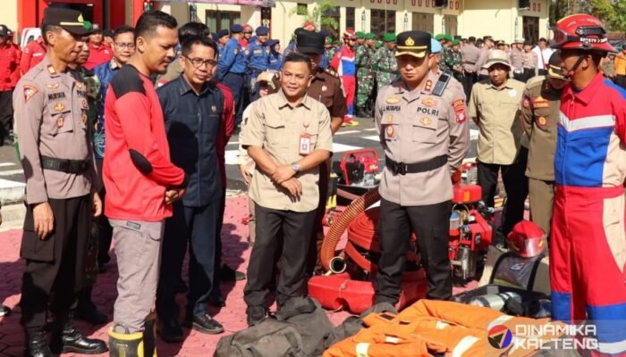 Apel Kesiapsiagaan Karhutla 2025 di Barsel Digelar Serentak Lewat Zoom Meeting