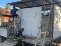 Tak Kenal Lelah, Satgas TMMD Ke-124 Genjot Rehab RTLH di Barito Selatan
