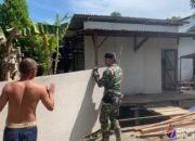 Satgas TMMD ke-124 Kodim 1012/Buntok Rehabilitasi Rumah Warga di Barito Selatan