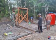 Satgas TMMD Bangun Fasilitas Air Bersih di Desa Wungkur Baru, Barito Selatan