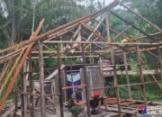 Rehab RTLH TMMD di Barito Selatan Masuki Tahap Pemasangan Rangka dan Kuda-Kuda Rumah