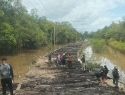 TMMD Reguler Ke 124 Kodim 1012/Buntok Di Desa Talio, Kecamatan Karau Kuala, Capai 53 Persen