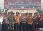Apel Bersama di Buntok, Polres Barsel Gaungkan Tolak Premanisme