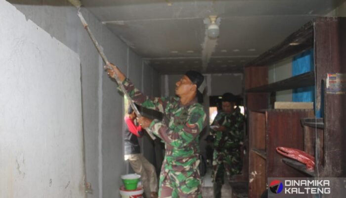 Pengecatan RTLH, Satgas TMMD Pastikan Hasil Lebih Rapi dan Layak Huni