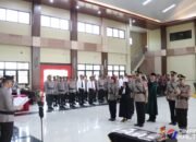 Kapolres Barsel Pimpin Sertijab Tiga Pejabat Utama di Polres Barito Selatan