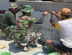 Usaha Satgas TMMD Ke-124 Kodim 1012/Buntok Dekatkan Warga Desa Talio ke Sumber Air Bersih
